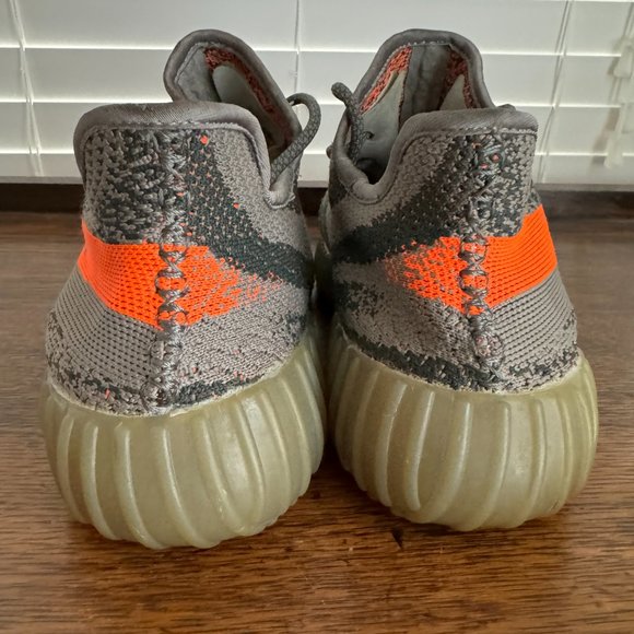 Adidas‎ Yeezy Boost 350 V2 Beluga 2018 BB1826 Men Size 9.5 Gray Orange main image 8